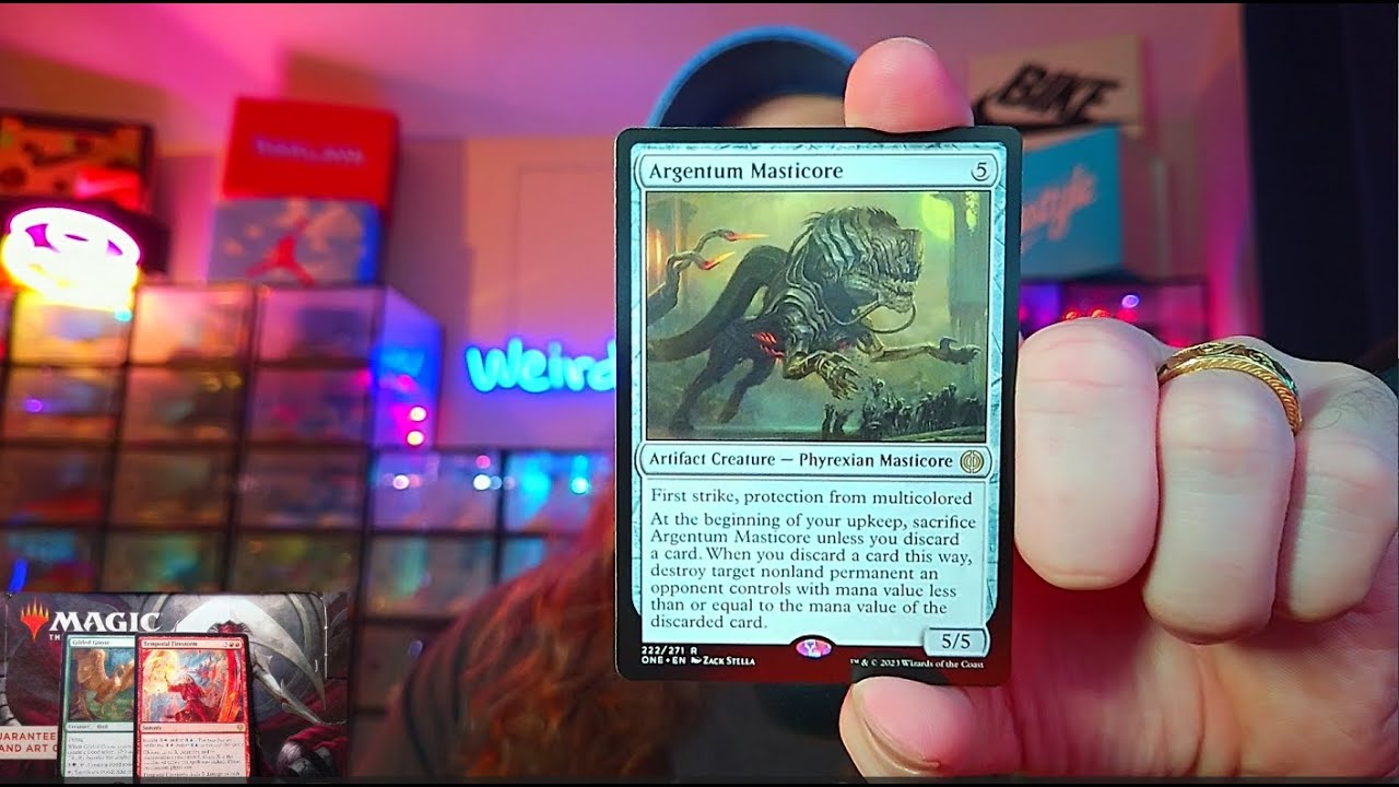 MTG: Opening Packs Chasing Hits in Dominaria, Phyrexia, and Eldraine.