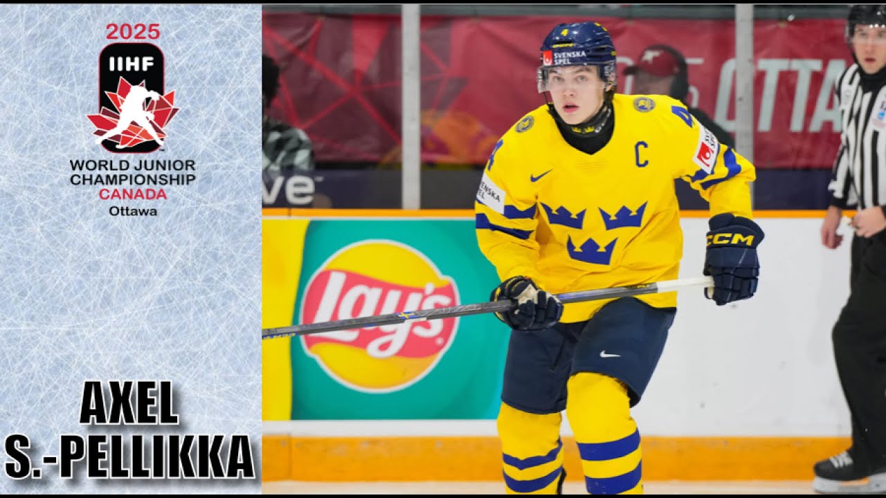 2025 WJC : Axel Sandin Pellikka Highlights