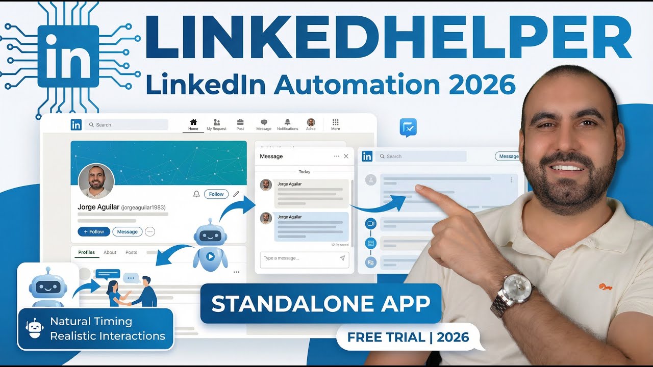 Как безопасно автоматизировать рассылку сообщений в LinkedIn с помощью LinkedHelper: кампании, пр...