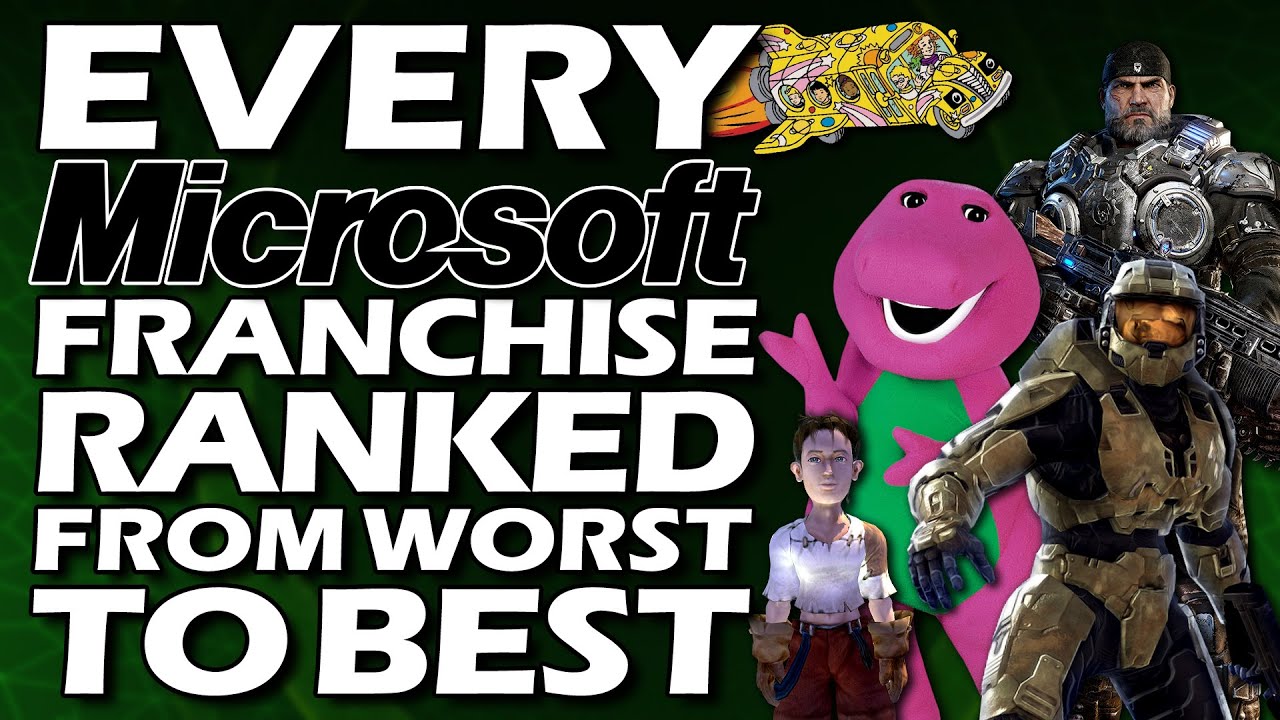 Every Microsoft Franchise Ranked From WORST To BEST