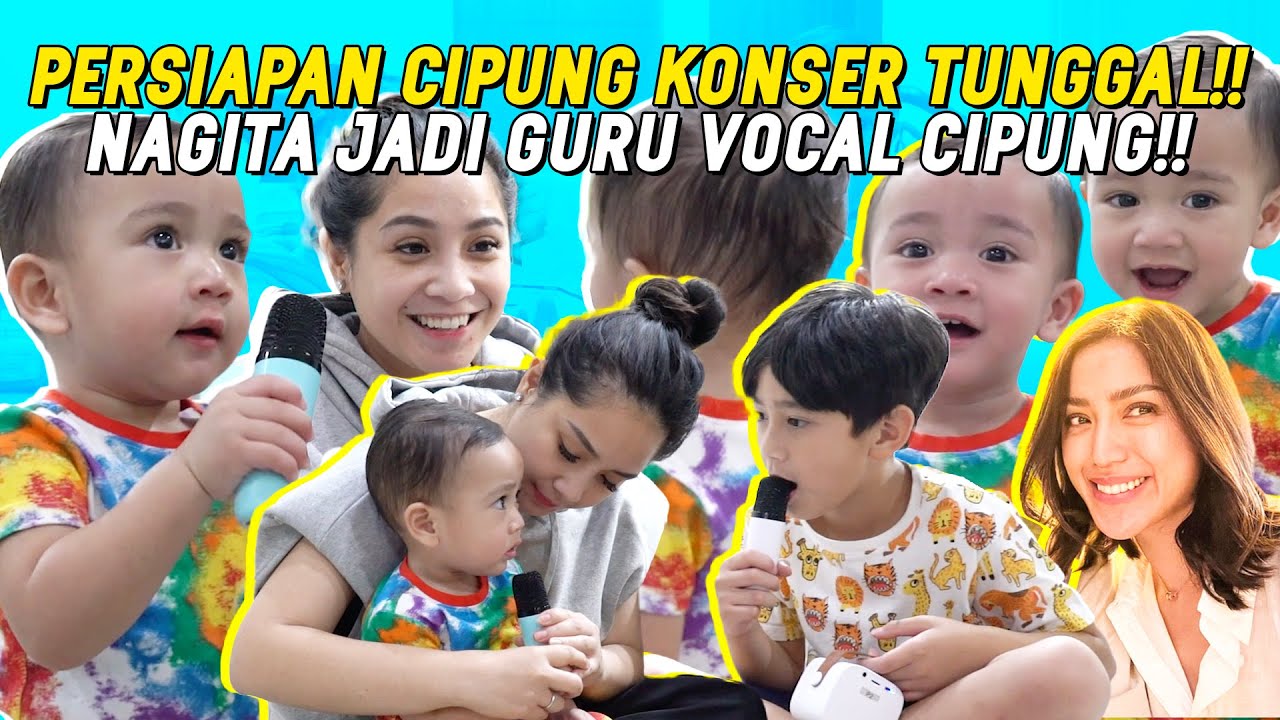 CIPUNG MAU JADI PENYANYI! NAGITA BELIIN MIC BUAT CIPUNG KONSER!JEDAR KE ANDARA NONTON KONSER CIPUNG!