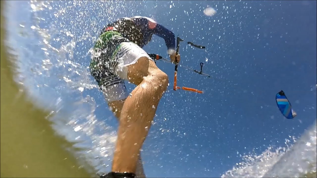 Boosting 20 knots on a 12 meter kite