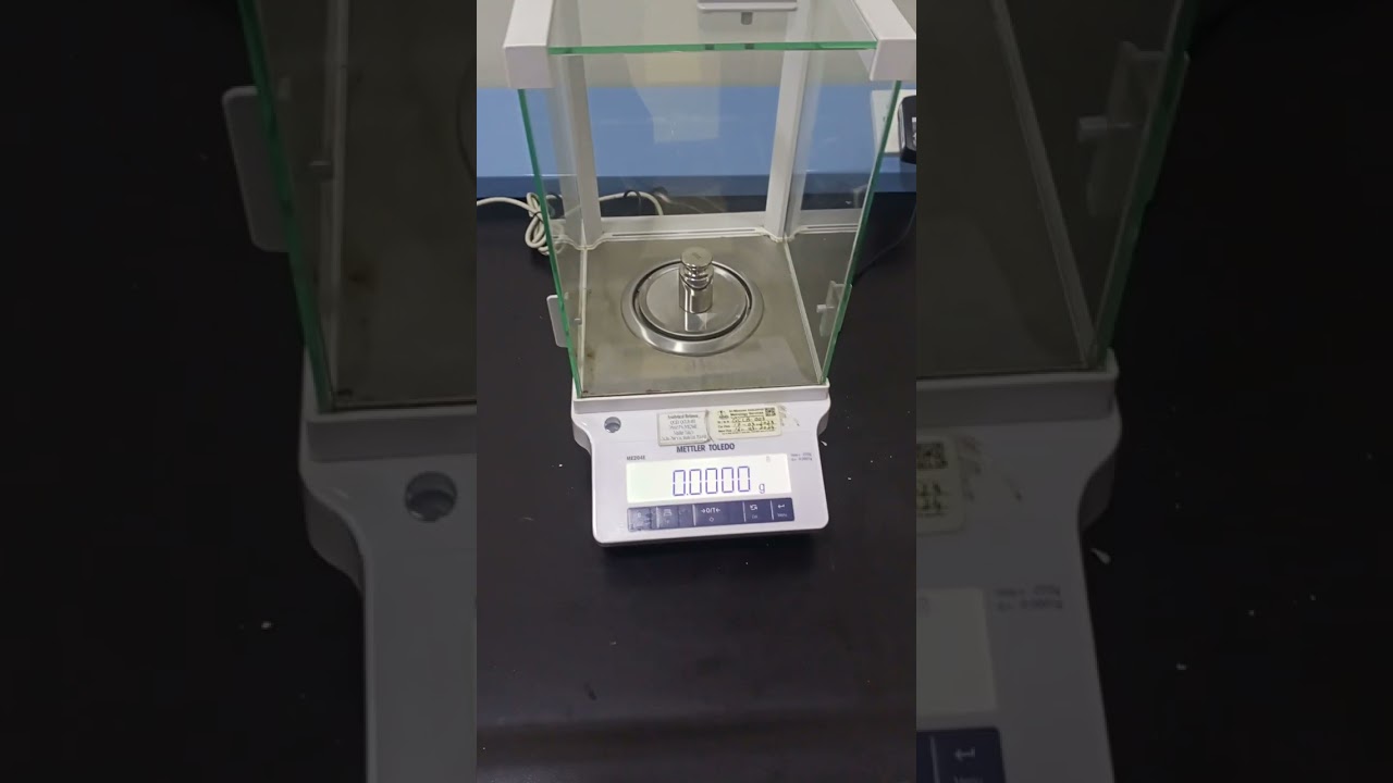 Calibration Mettler Toledo ||ME204E ||  Analytical Balance  ||