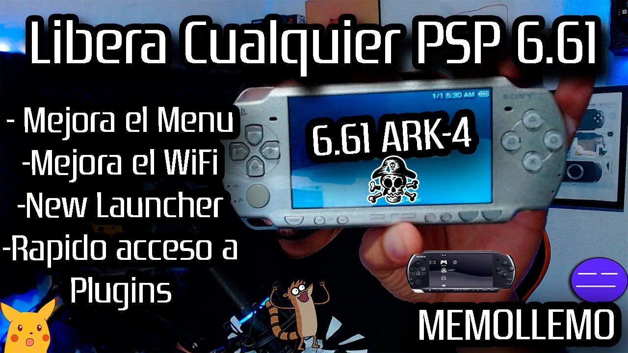 ARK-4 Para PSP magia definitiva 6.61 | para TODOS los modelos |