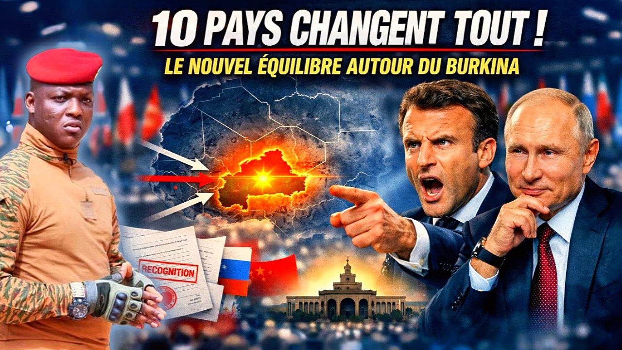 Ibrahim Traoré  10 pays l’ont reconnu en 24h — Le basculement qui choque l’Occident