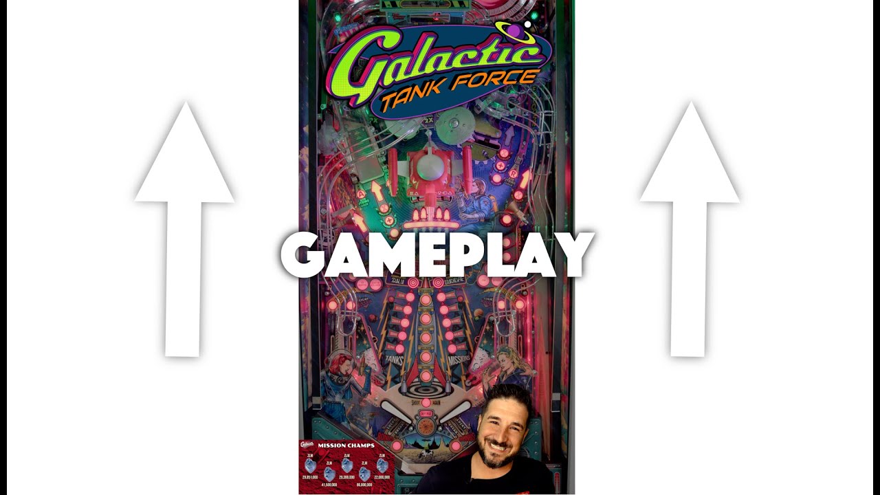 SDTM: Galactic Tank Force LE Pinball Gameplay - VERTICAL 4K
