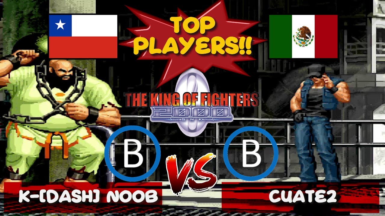 [TOP PLAYERS KOF 2000 FT5] k-[Dash] Noob (Chi) vs cuate2 (Mex) #kof2000