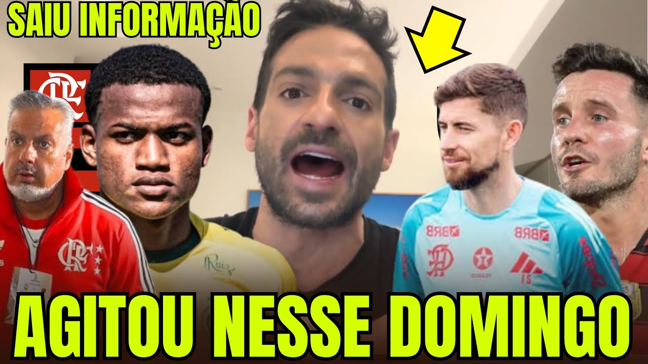VENÉ TRAZ INFORMAÇÕES IMPORTANTES DE DENTRO DO FLAMENGO! NOTÍCIA CHEGA AGORA E SURPREENDE A TODOS