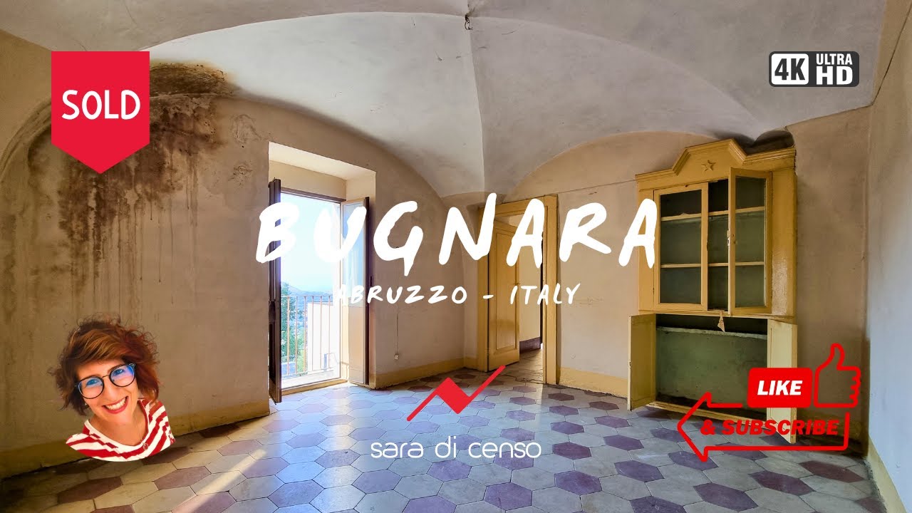 Charming Home in Bugnara: Yours for a Symbolic Price! | House Tour in Abruzzo