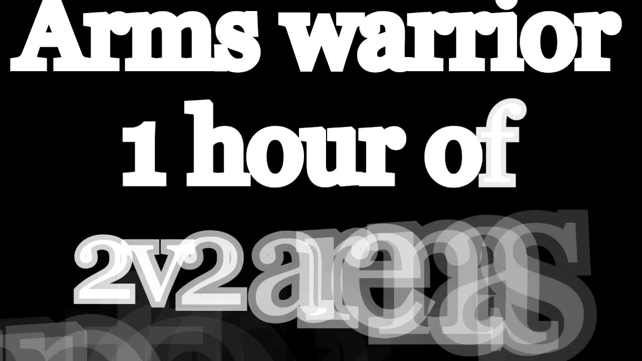 1 Hour OWNAGE - WoW Cataclysm Arms warrior PvP 2k rating rush