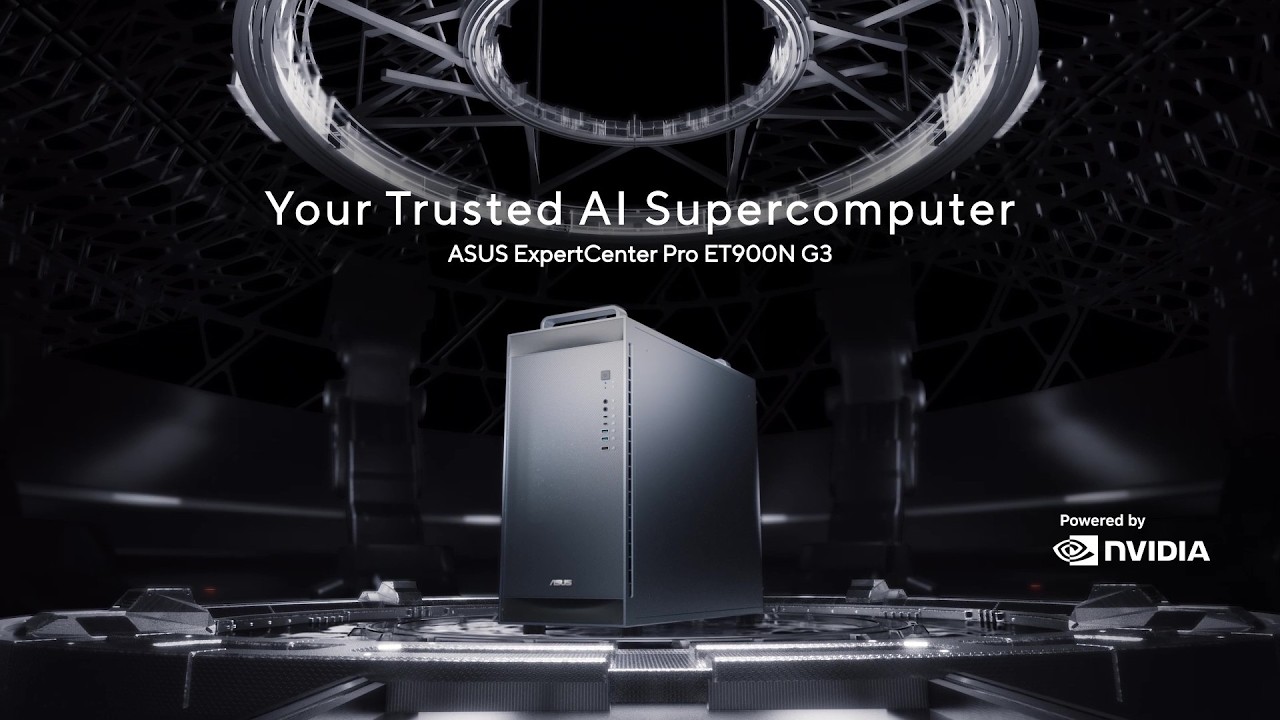 ASUS ExpertCenter Pro ET900N G3 &ndash; Deskside AI Supercomputer built on NVIDIA DGX Station