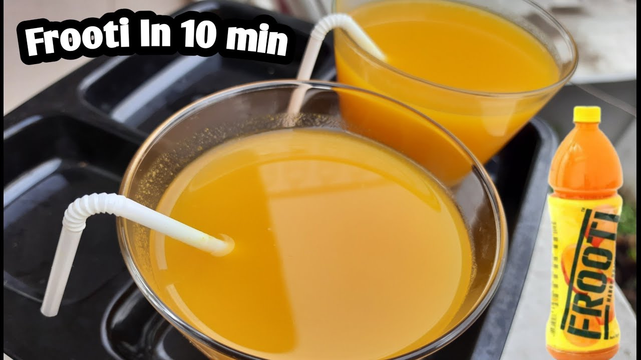 Frooti Recipe || Mango Frooti Recipe In Hindi // घर पर बनाये बहुत आसानी एकदम बाज़ार जैसी फ्रूटि