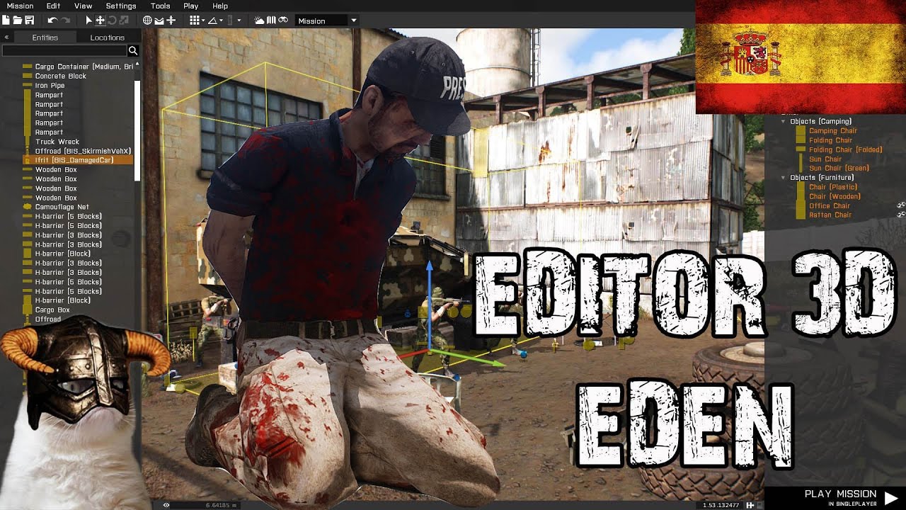 ARMA 3 EDEN  EDITOR 3D | # 10 REHÉN