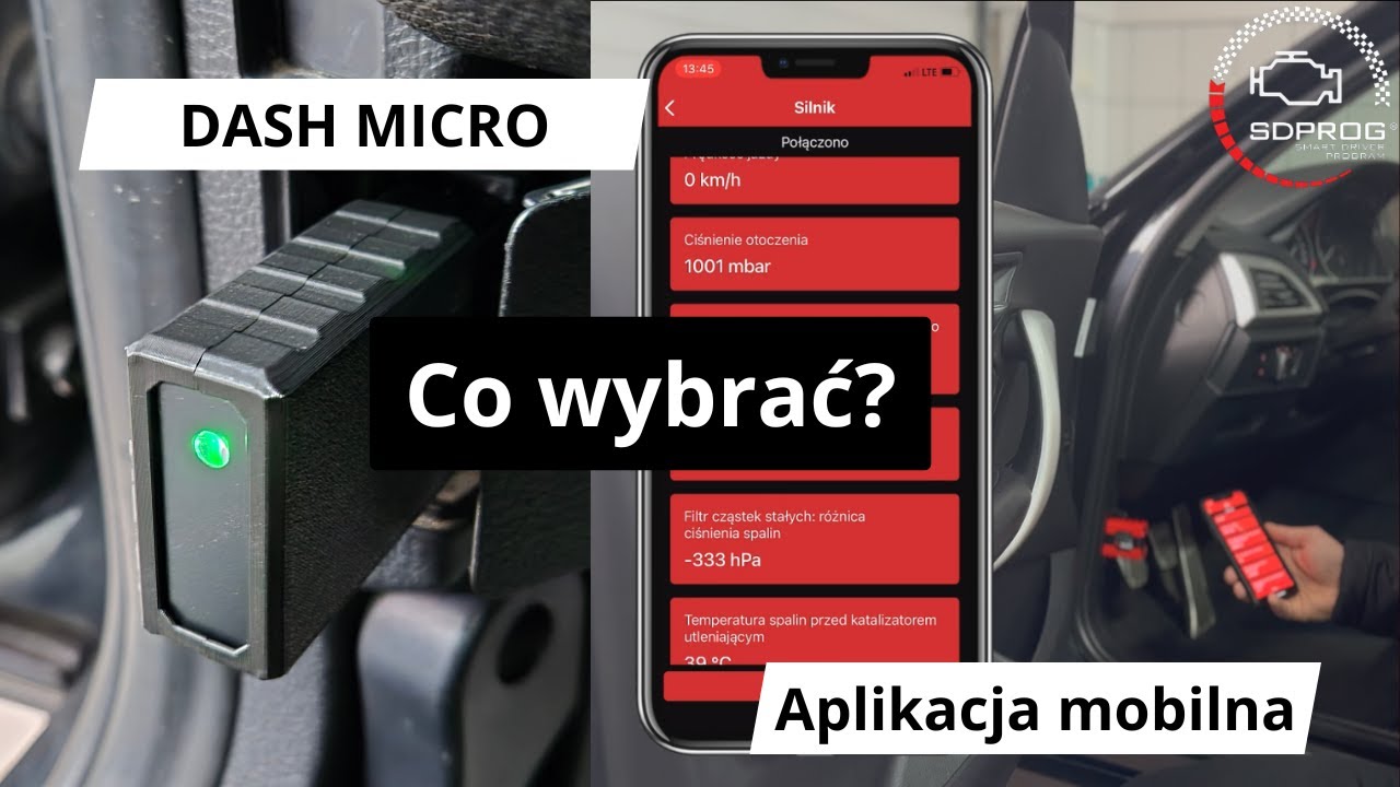 Kt&oacute;ry spos&oacute;b monitorowania DPF wybrać? SDPROG czy DASH MICRO?