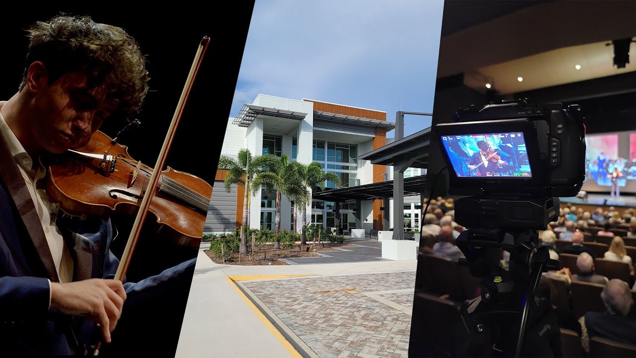 Violin Player | Tribby Arts Center | BMPCC6kPro