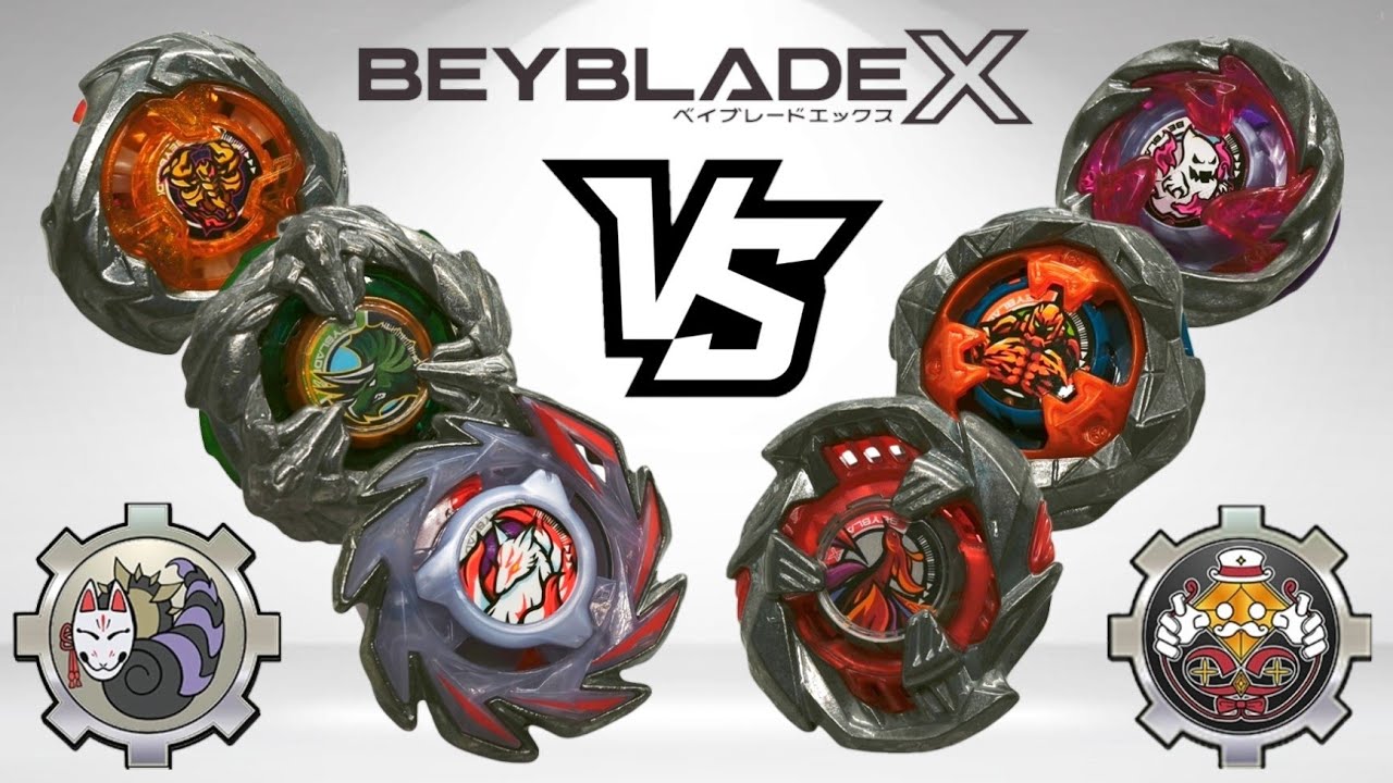 EQUIPO MISLEADERS vs EQUIPO GOLDIAS | BATALLAS de BEYBLADE X