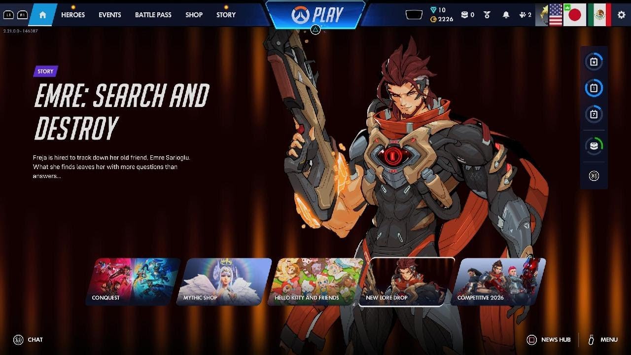 Overwatch Domina gameplay in 6v6