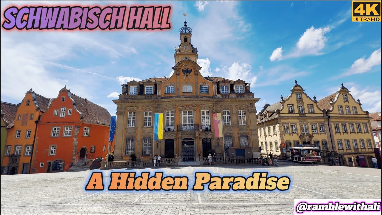 Schwäbisch Hall Walking Tour: Uncover Best-Kept Secret | Historic Town Tour in 4K