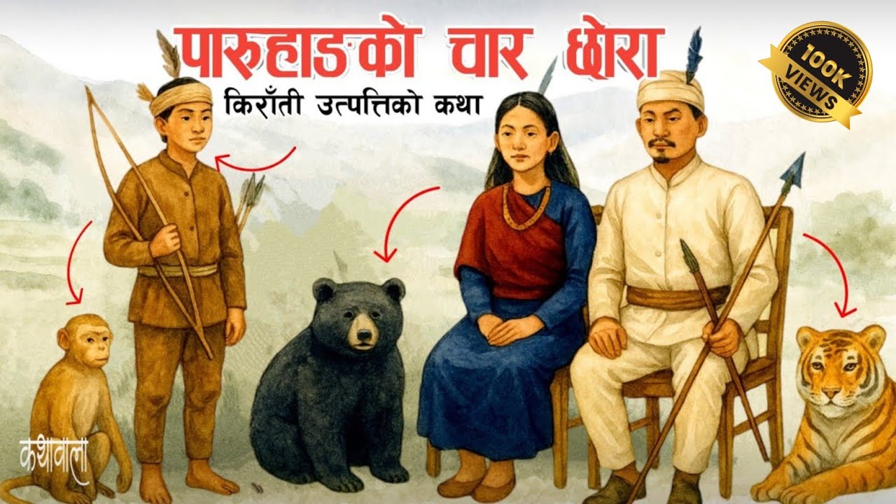 किरात उत्पत्तिको अदभूत कथा | Nepali Katha
