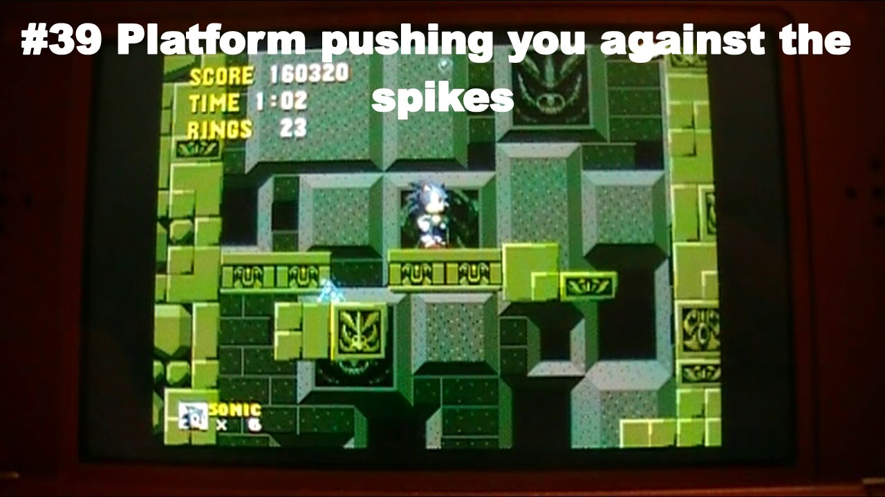 71 ways to die in Sonic the Hedgehog