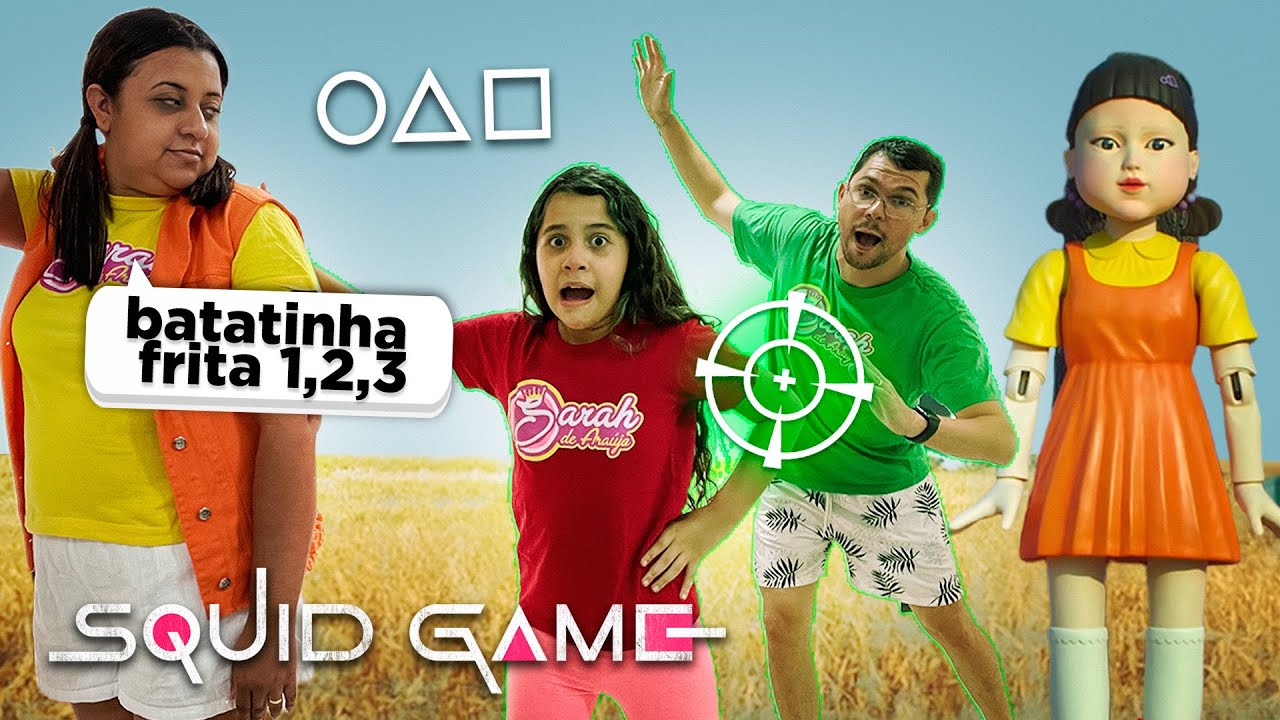 JOGANDO BATATINHA FRITA 1 2 3 EM CASA E OLHA NO QUE DEU !