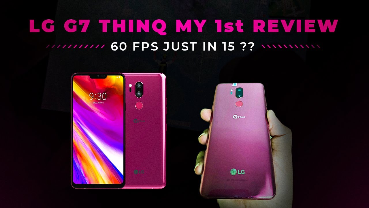 LG G7 THINQ REVIEW + HANDCAM PUBG TEST | Better then Aquos & Sony??