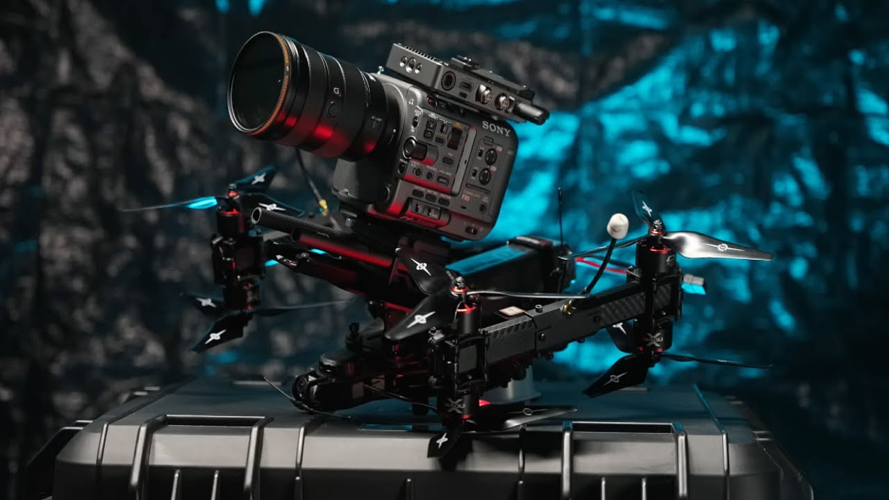 Flying Cinema Cameras at 120Km/h! Lumenier QAV-Pro Cinelifter Build and 1st Flight!