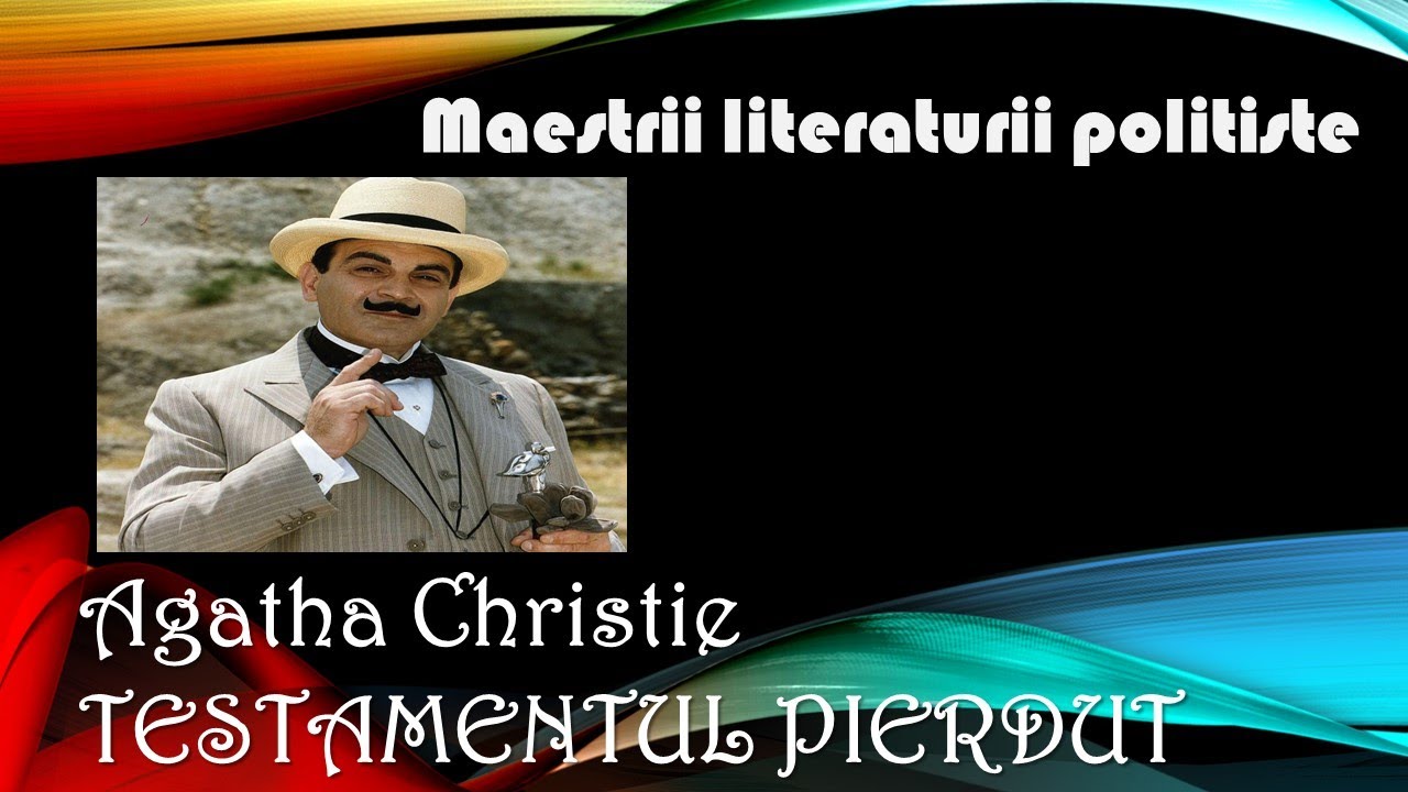 Proza scurta politista , Agatha Christie -Testamentul pierdut , Carte politista  #cartiaudioromana