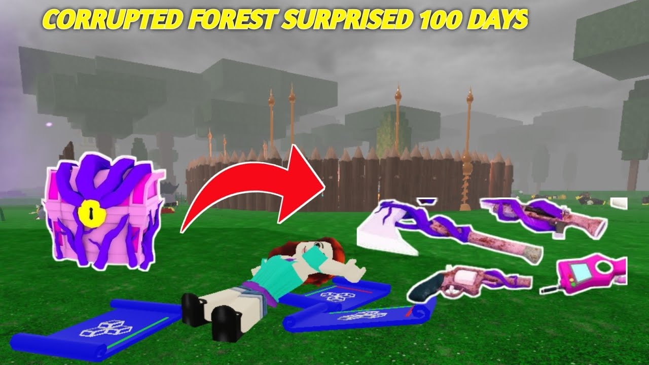 SOLO Corrupted Hard Mode I Survived 100 Days|99NightsinTheForest#roblox #gaming @MrBeastGaming 