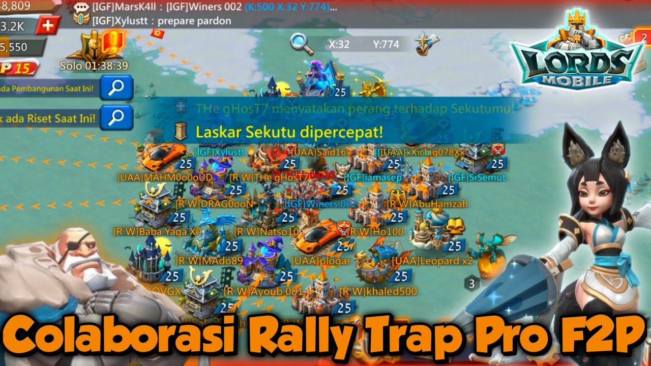 Rally Trap Kembali Hadir!! Total 5 Rally Kita Hajar | Double - Rally Trap Duet Sama Anak IGF Ngeri