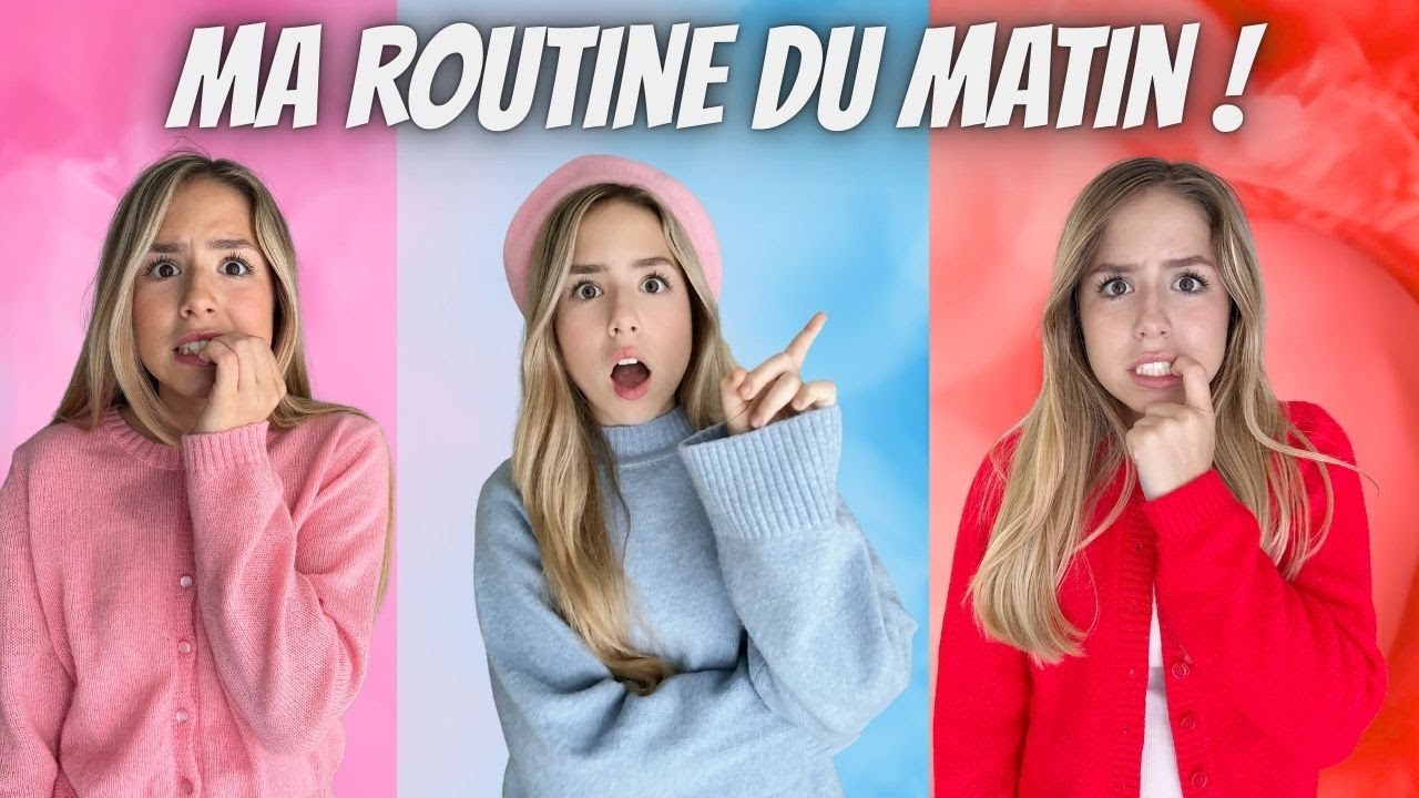 Ma routine du matin ! ONE COLOR COMPILATION !