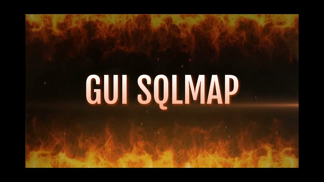 GUI SqlMap - React JS
