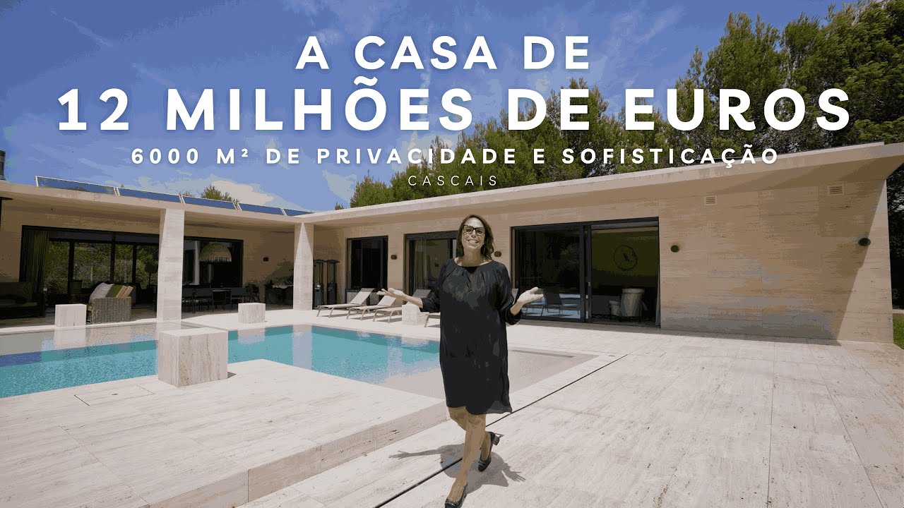 Casa de Luxo em Cascais: 6.000m², Piscina, Cinema e Muito Mais! | VOU MUDAR PARA PORTUGAL