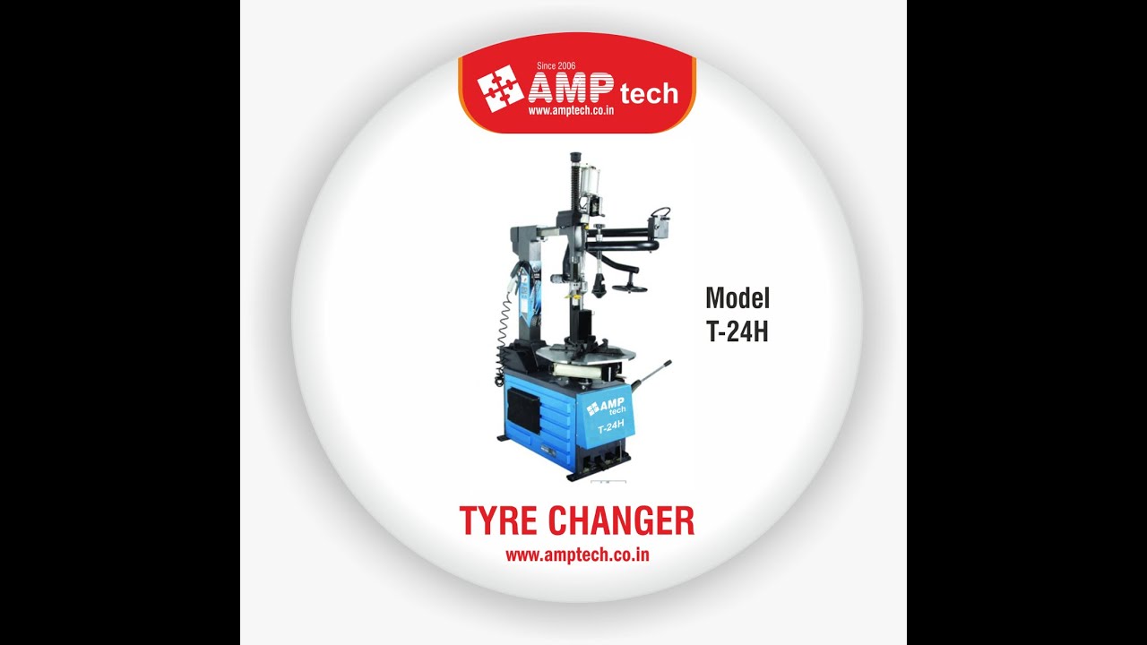 LEVERLESS TYRE CHANGER BY AMP tech ®, www.amptech.co.in