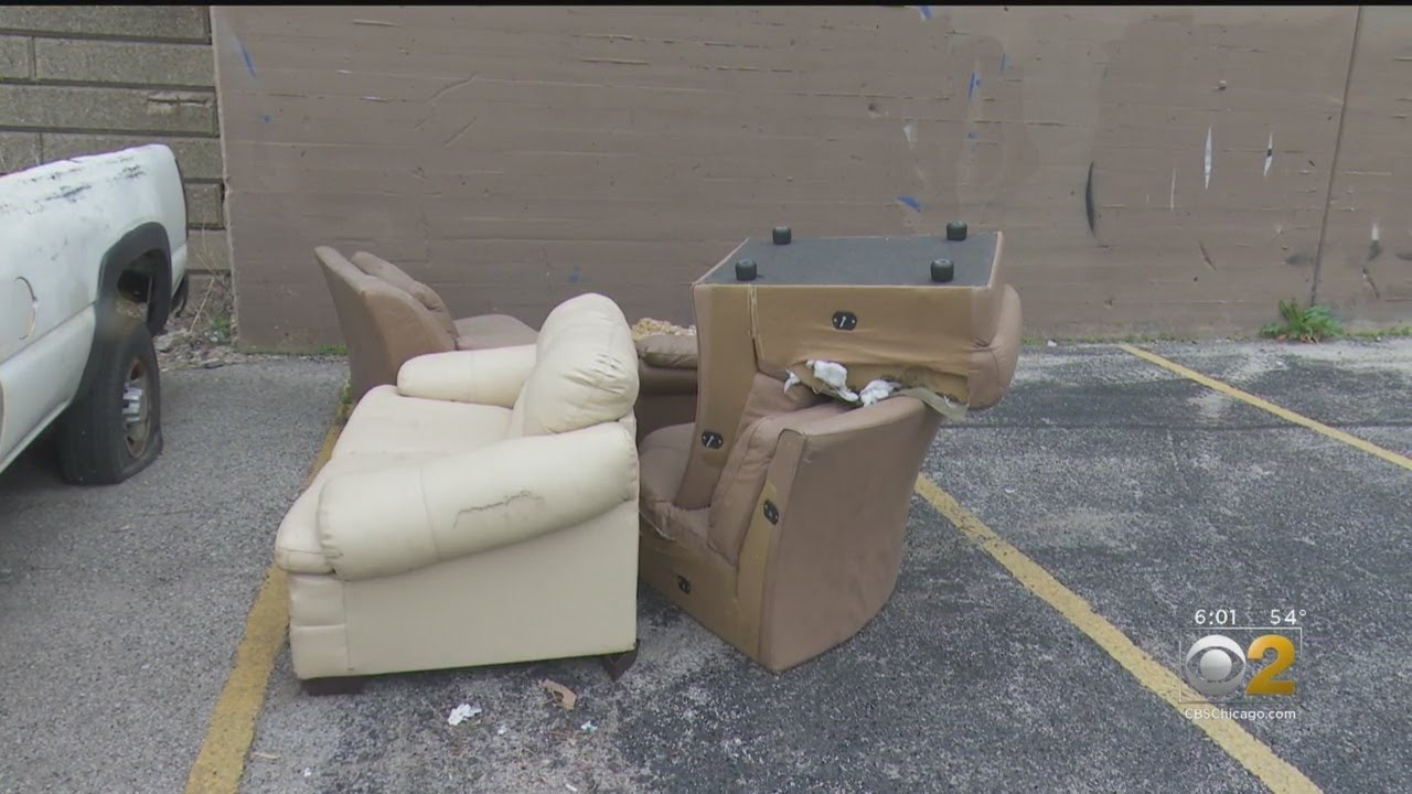 Moving Company Caught Dumping Furniture In Fulton Market