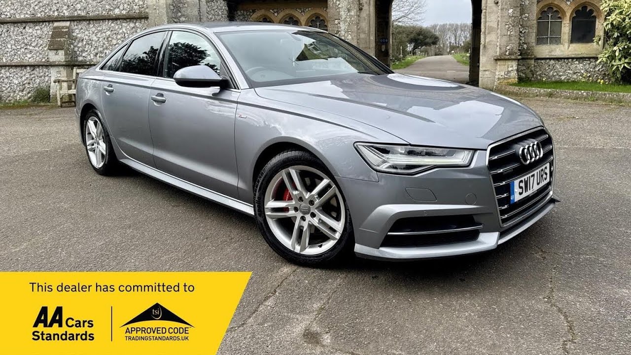 Качественный подержанный Audi A6 2.0 TDI S LINE QUATTRO SALOON 2016 года выпуска / Browns Autos /...