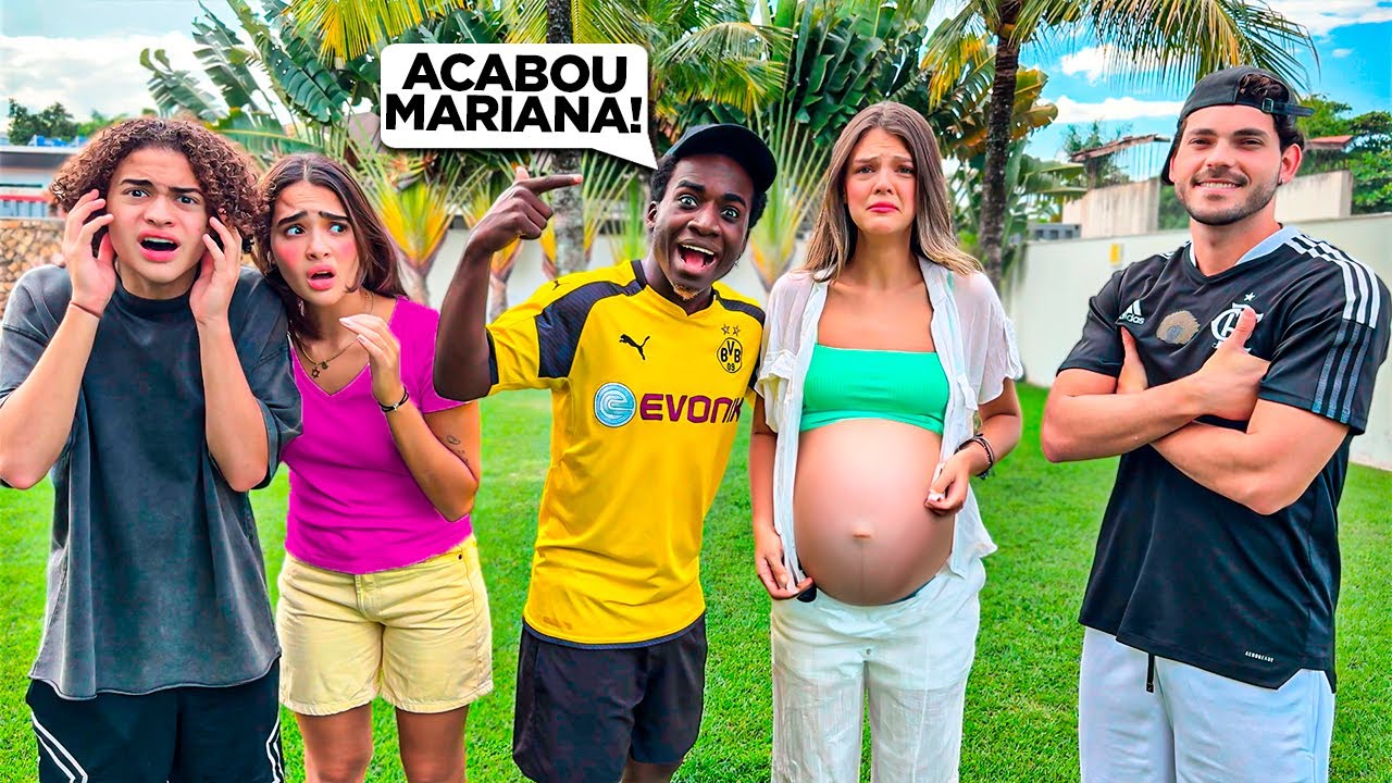 A  MARIANA GRÁVIDA E O CRIA TERMINARAM O NAMORO 💔💔💔