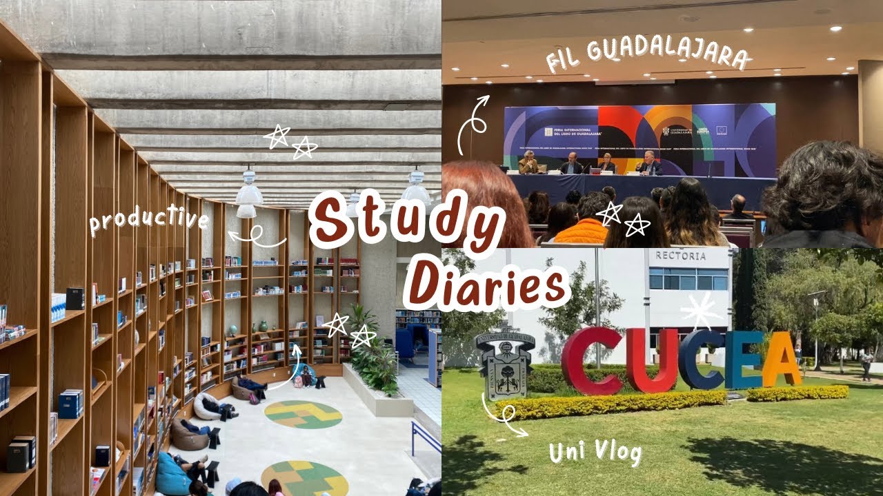 STUDY DIARIES | Finales de semestre 🙇🏻‍♀️ + FIL Guadalajara 📚 2023
