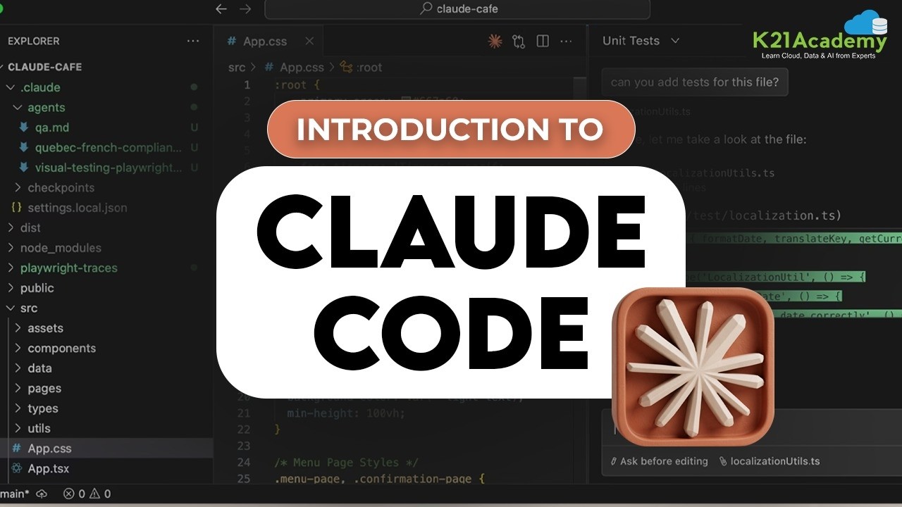 Claude Code Explained for Beginners | Introducing Claude Code | K21Academy