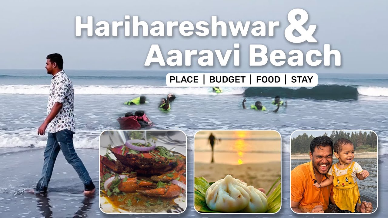 Harihareshwar & Aaravi Beach | Hidden Gem of Maharashtra | Best Weekend Getaway from Pune & Mumbai