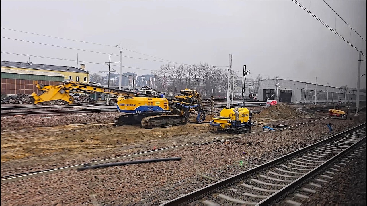 Modernizacja węzła Katowickiego na odcinku Sosnowiec - Katowice