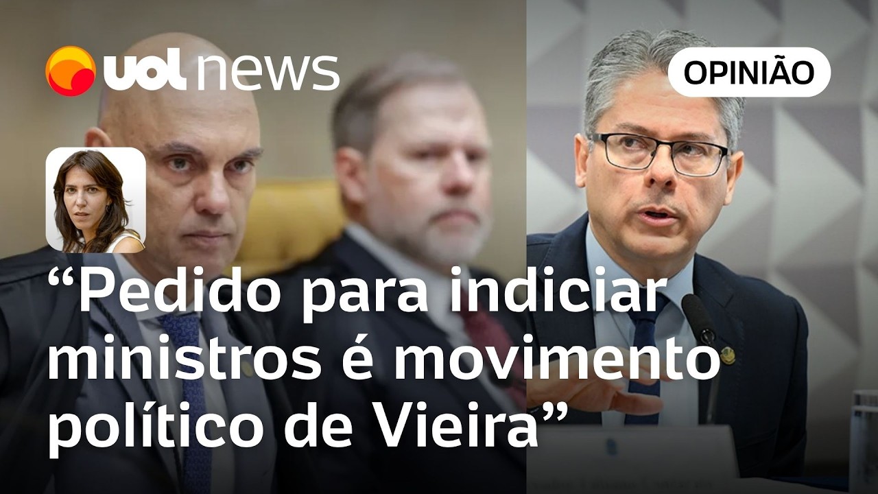 Thais Bilenky: Alessandro Vieira faz movimento pol&iacute;tico ao defender indiciamento de ministros do STF