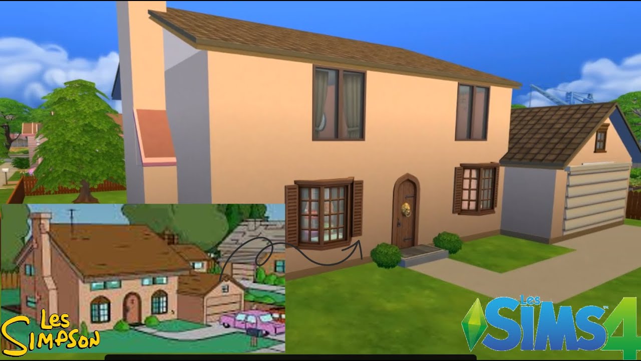 The Simpson's house - part 2 | sims 4