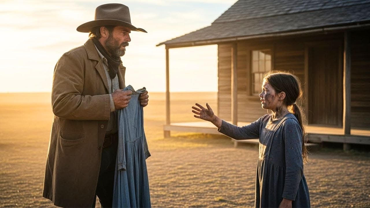 “That’s My Mother’s Dress,” The Girl Whispered — The Cowboy Froze In Shock