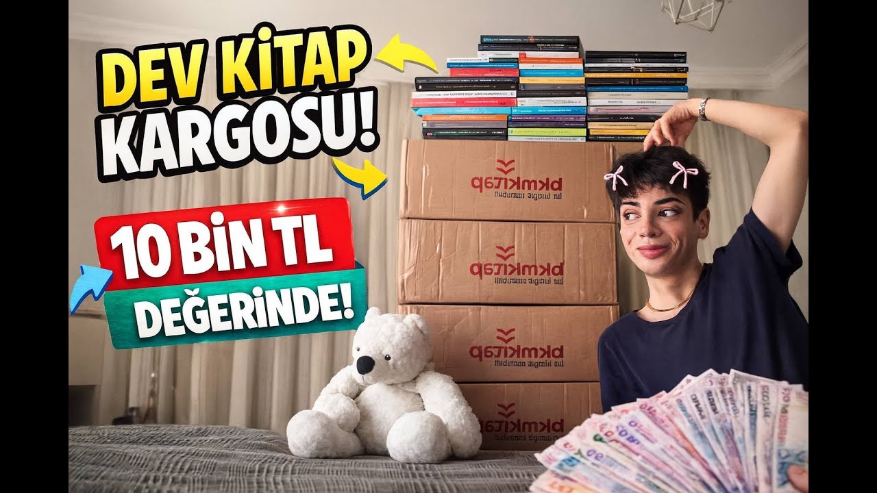 DEV KİTAP ALIŞVERİŞİ! 37 Kitap Tek Videoda 📚✨ (Book Haul + Kargo Açılımı)