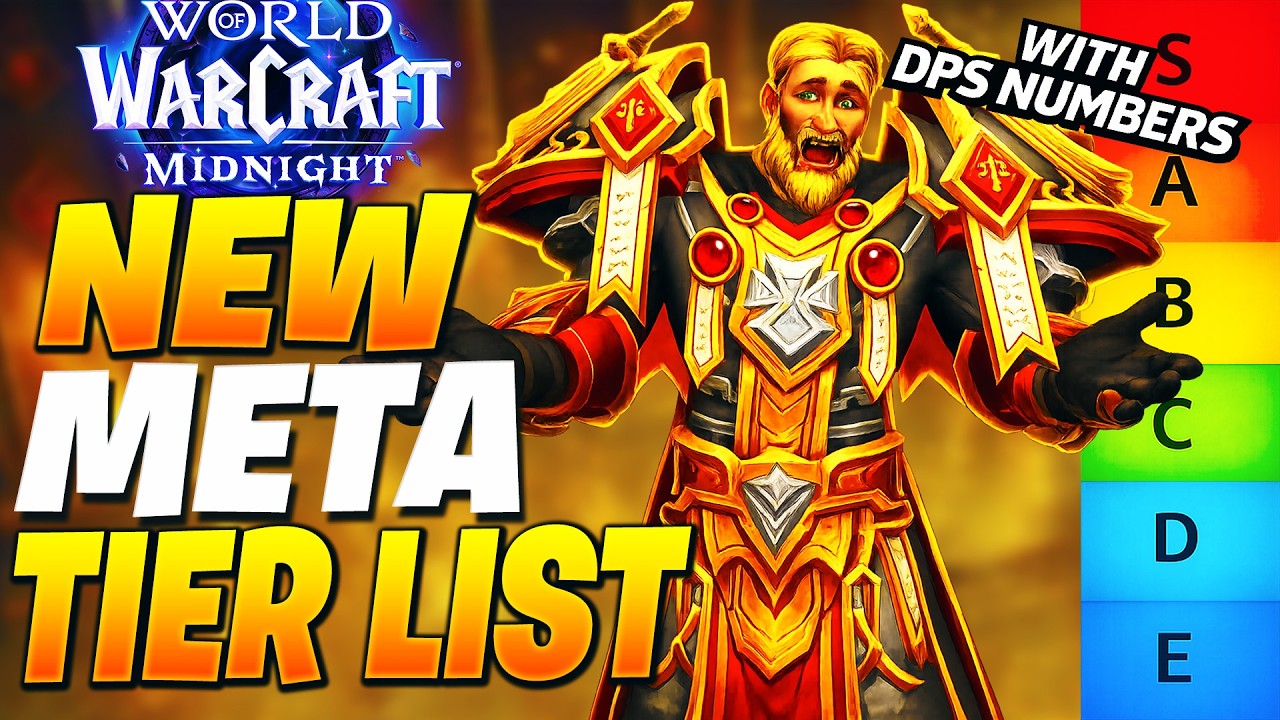 RANKING BEST SINGLE BUTTON ASSISTANT DPS SPECS! Wow Midnight DPS Tier List (NEW META)