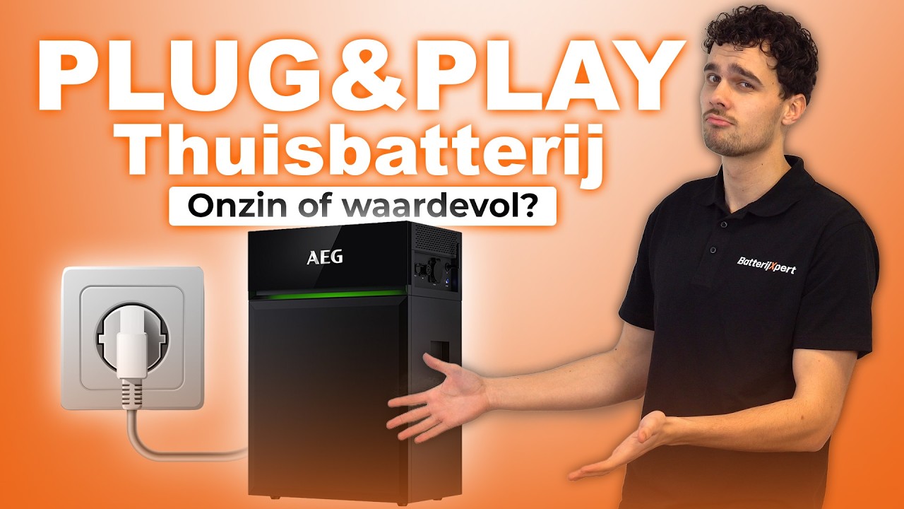 Plug & Play Thuisbatterij: ONZIN of een GOEDE INVESTERING?