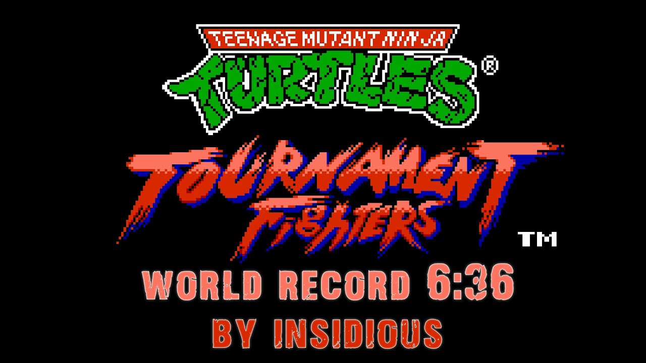 TMNT Tournament Fighters World Record 6:36 by insidious