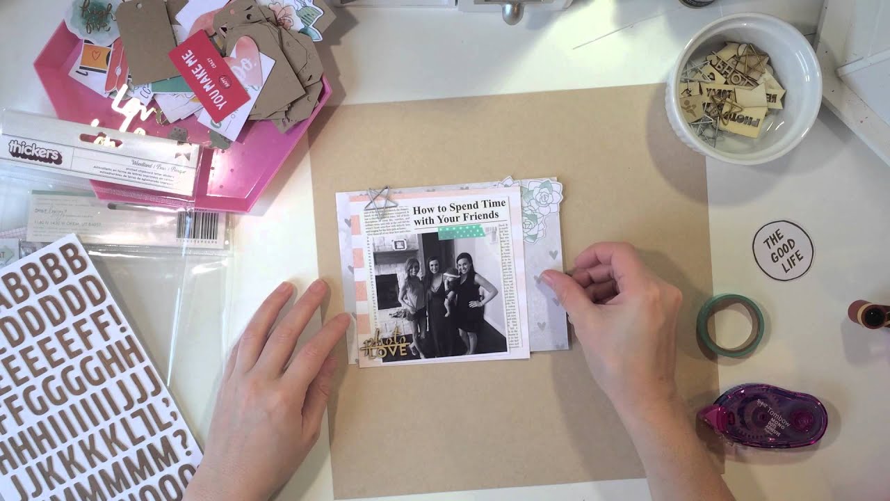 December 2014 Hip Kit Club layout #1