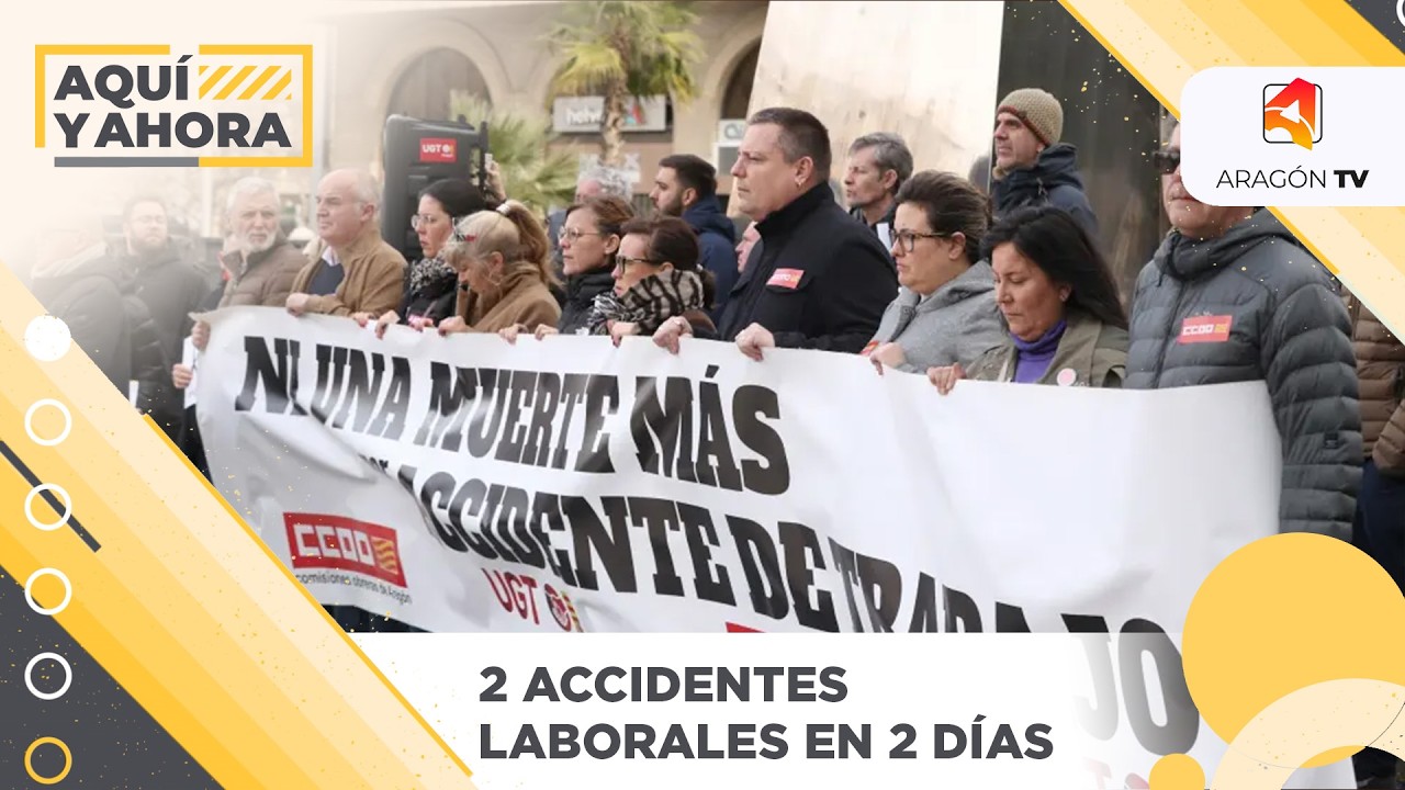 Dos fallecidos en accidentes laborales